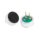 kcopo soldar Micrófono 2 Pin condensador electret Micrófono condensador Micrófono mini micrófono Electret se aplica para micrófonos 6022 6 * 2,2 mm 2pcs