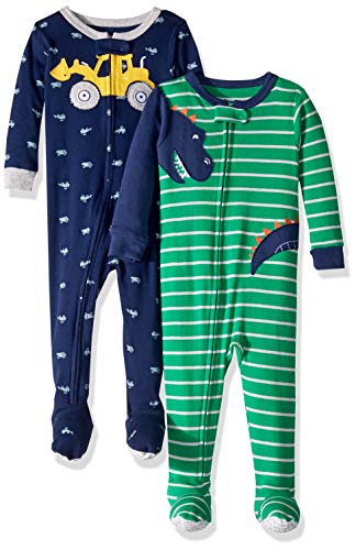 Image of carter's Baby Boys 2-Pack Cotton Pajamas