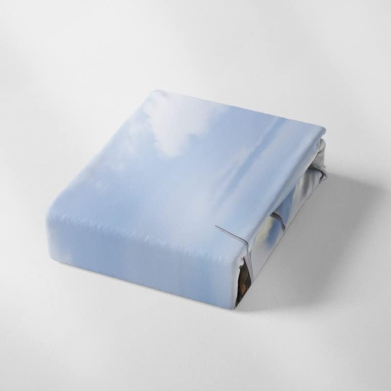 Miniatura 5 de Jingzhang Juego de funda de edredón de avión, juego de cama decorativo de 3 piezas con 2 fundas de almohada, tamaño matrimonial