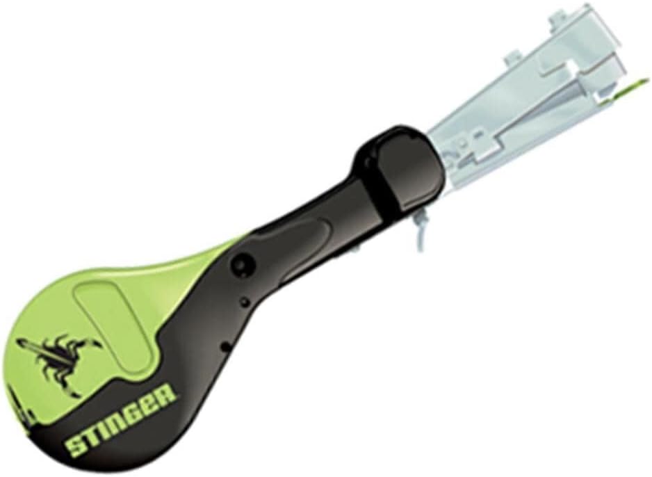 CH38-2 Cap Staple Hammer Tacker, 1" Caps, 3/8" Staples for Roofing Underlayment, Housewrap, and Insulation (STINGER 0136400)โฆ