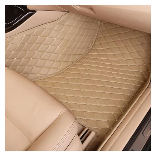 Tapis de sol antidérapant en similicuir pour auto VW Transporter T5