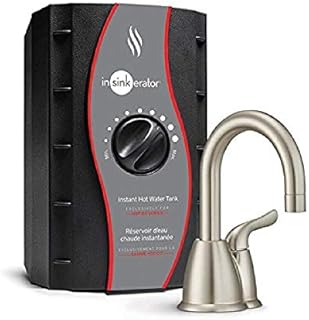 InSinkErator H-HOT150SN-SS Invite Single Handle Instant Hot Water Dispenser System with Stainless Steel