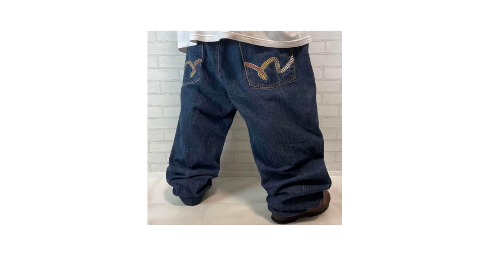 ★希少★5ive jungle＆co★デニムパンツ　バギーパンツ ヒップホップ ☆希少☆5ive jungle＆co☆デニムパンツ バギーパンツ ヒップ