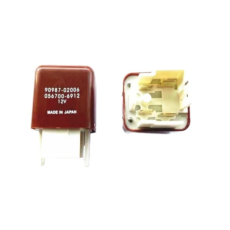 POWTAXBJGD for Oil Pump Relay 90987-02006 12V 056700-6912(5PCS)