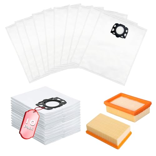 Accessoire Kärcher 2.863-006.0 kit 10 sacs aspirateur WD6 MV5 et 2 filtres plats KFI 487
