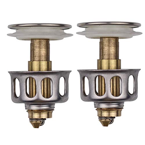 Filtro y tapón universal para desagüe de lavabo miniatura 7