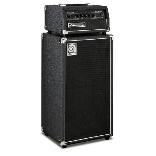 Ampeg MICRO-CL Micro-CL Bass Amp Stack - 100-Watt Head with 2 x 10 Cabinet