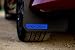 REK GEN Rally Mud Flaps Compatible w/Ford Focus 11+ (Royal Blue Logo)