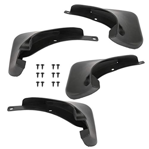 Image of ECCPP Mudguard Splash Guards Front & Rear 2006-2008 for Toyota for RAV4 2.4L 2009-2012 for Toyota for RAV4 2.5L Mud Flaps Set of 4 Flexible and Bendable Mud Flaps Splash