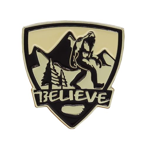 Image of Bigfoot Enamel Lapel Pin - for Fans of Bigfoot and Sasquatch