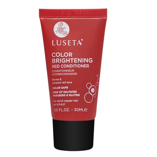 L Luseta Luseta Color Brightening Red Shampoo And Conditioner Set thumb #2