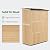 Macrout Outdoor Storage Cabinet, Wooden Storage Shed with Lock, Outside Garden Tool Shed with 2 Doors for Patio Yard Lawn, 1933 (Large)