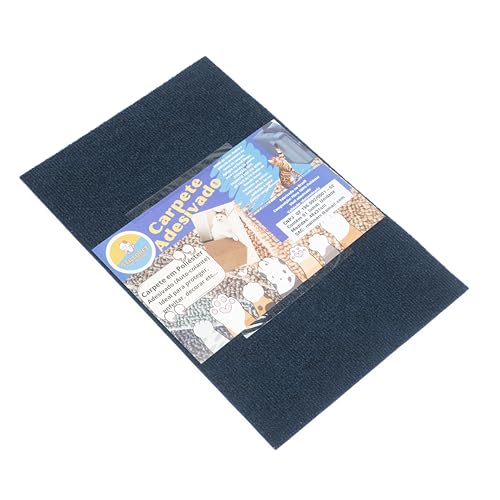 01 Arranhador de Gato com Carpete Autoadesivo (AZUL)