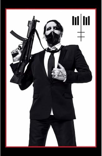 Poster en tissu Marilyn Manson pour remplacer les affiches en papier qui se déchirent facilement