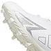 adidas Men's Adizero Electric.1 American Football Sneaker, White/Silver Metallic/White, 13