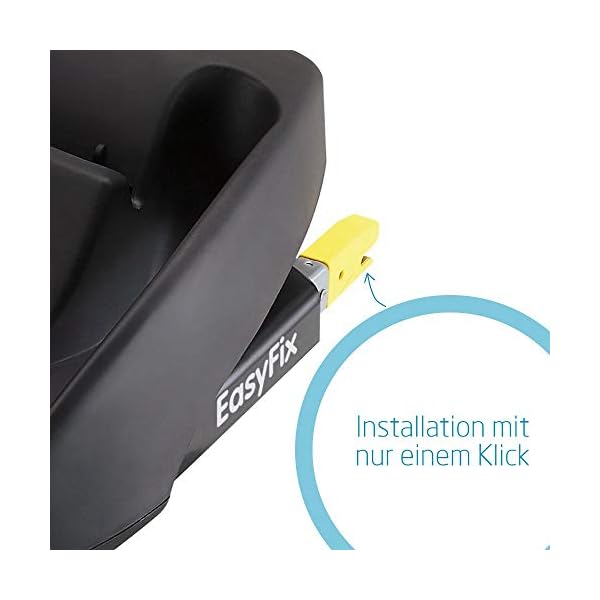 Maxi-Cosi EasyFix Base, ISOFIX-Basisstation Gruppe 0+, geeignet für die Babyschale Maxi-Cosi CabrioFix, nutzbar ab der… – Bild 6