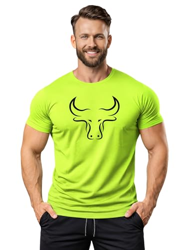 Image of 3Colours RGB Active Fit T-Shirt - Lightweight Polyester Sportswear-Bull