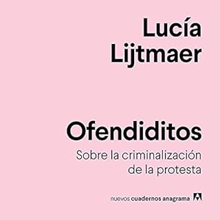 Ofendiditos Audiolibro Por Lucía Lijtmaer arte de portada