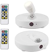 HONWELL Projecteur à piles à LED pour Plafonniers/Murs/éclairage de Placard/Couloir, éclairage Té...