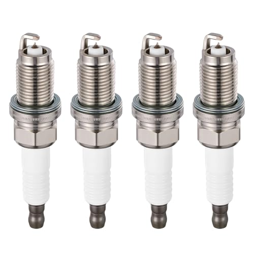 Image of Iridium Spark Plug 9614 4 Pack for Honda Civic | Fits Acura CSX /TSX /RSX /MDX /RL /TL; Fits Honda Civic /Accord /Element /CR-V 1.8L 2.0L 2.4L 3.0L 3.2L 3.5L 3.7L L4 V6; OE 9614