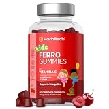 Ferro Bambini Integratore con Vitamina C - 60 Caramelle Gommose Vegane