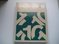 Holtmath 10 0039219615 Book Cover