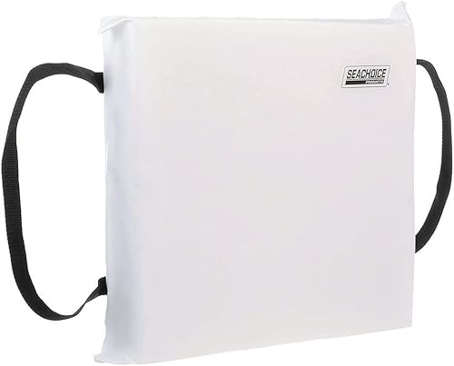 Miniatura 7 de Seachoice Cojín de flotación de espuma marina de emergencia, cuadrado, 15 pulgadas x 15 pulgadas, rojo