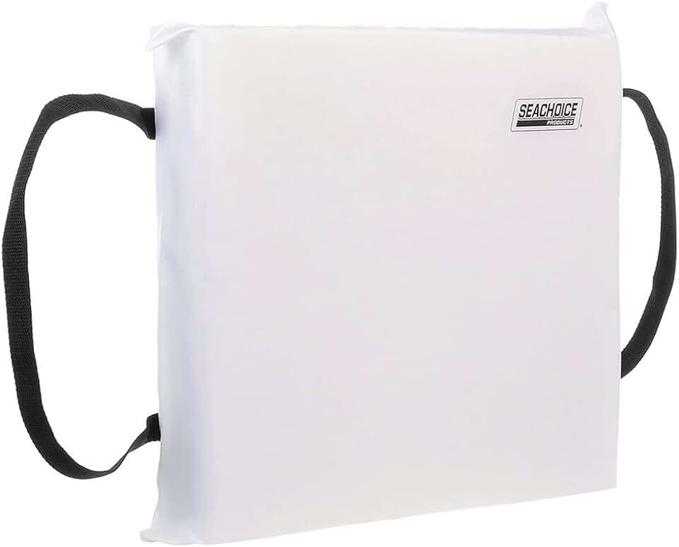 Emergency marine flotation cushion