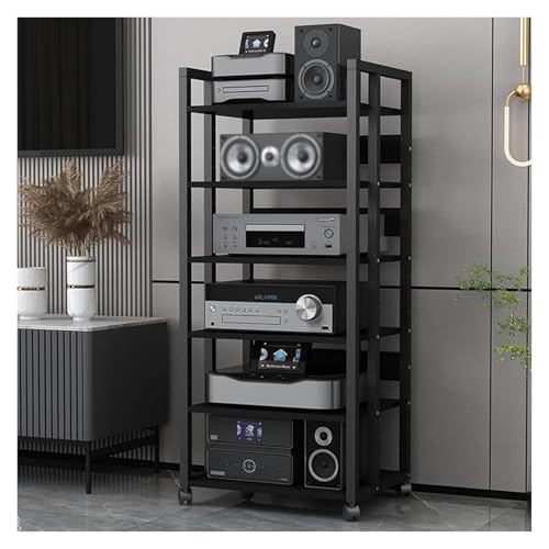 Solution de rangement peu encombrante pour libérer l'espace au sol de votre matériel hifi