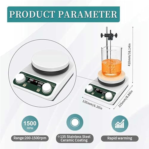 Agitateur électrique à température constante pour expériences scientifiques - 7