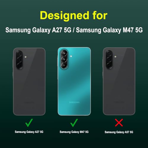 Image of Zapcase Back Case Cover for Samsung Galaxy A27 5G | Compatible for Samsung Galaxy A27 5G Back Cover | Liquid Silicon Magic Case with Camera Protection | Dark Green