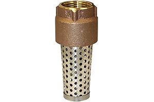 Merrill Manufacturing MFG FVNL75 Lead-Free Brass Foot Valve, 3/4" NPT Female Connection - 710 Series