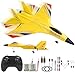 Remote Control Airplane, 2.4ghz Rc Aviones De Control Remoto para Adultos Model Toy, Kids Drone, for Beginner or Airplane Toy Gifts (Yellow)