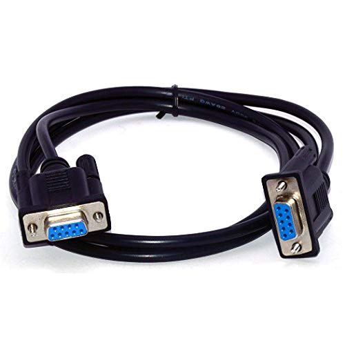 ANDTRONICS 9 Pin Serial Female to Female Extension Cable Lead DB9 RS232 Serial - 5M 15FT - Black Color (B07N6KNWJW) Amazon Price History, Amazon Price Tracker