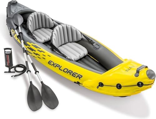 Kayak Hinchable Intex Explorer K2: ¡Diversión en el Lago!