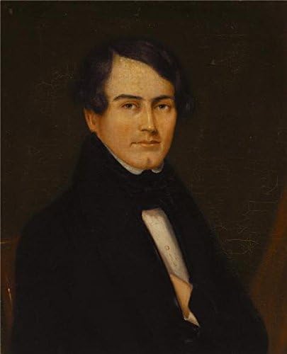 'unknown,Portrait Of A Man,19th Century' Oil Painting, 30x37 Inch / 76x94 Cm ,printed On High Quality Polyster Canvas ,this Best Price Art Decorative Canvas Prints Is Perfectly Suitalbe For Game Room Decoration And Home Gallery Art And Gifts