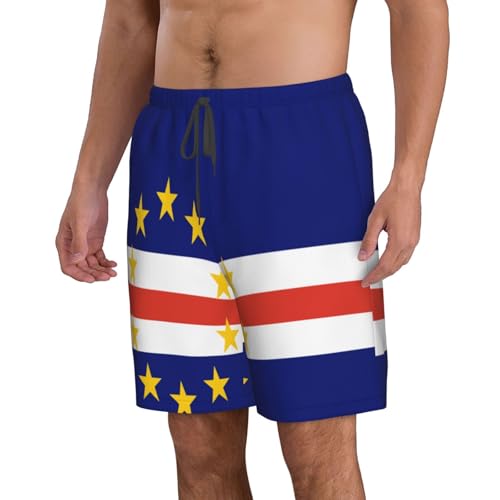 Men's Beach Shorts Quick Dry Comfortable Loose Drawstring Gym Running Swimsuit Pants with Pockets2