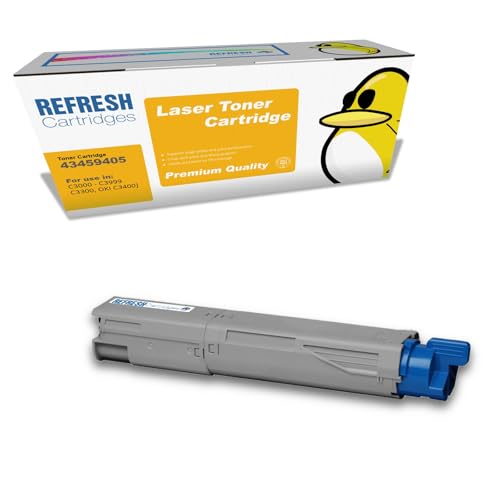 Image of Remanufactured 43459405 Yellow Toner Cartridge Replacement for OKI Printers