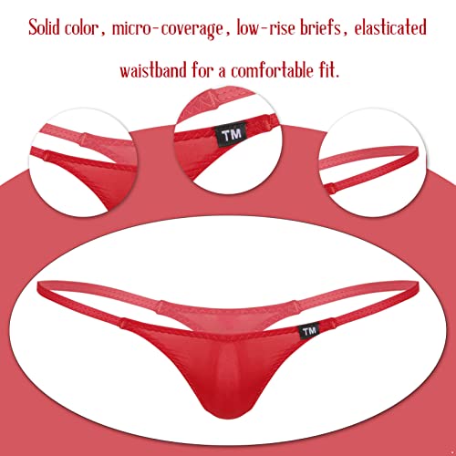 Mens See Through Lace Floral Thong Bikini Sissy Pouch Lingerie Underwear Low Rise Micro Mini G String4