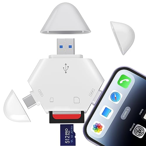 Triangle Memory Card SD Card Reader for iPhone, Triangle Memory Card Reader for iPhone/iPad ...