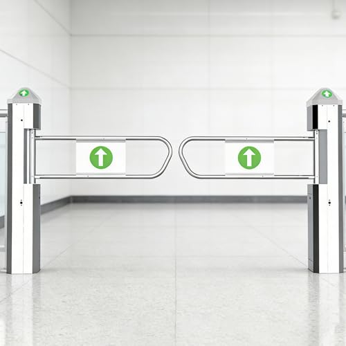 KLGFBDC Puerta batiente automática Manos Libres con Sensor de Radar y Aviso por Voz para Tiendas, almacenes y Espacios públicos de Alto tránsito.