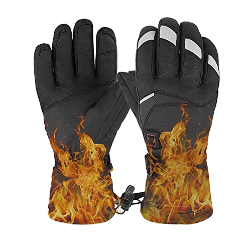 Gants chauffants imperméables et coupe-vent 3600mAh