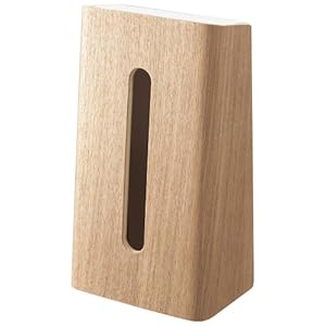 山崎実業 ティッシュケース リン ナチュラル 7362" 