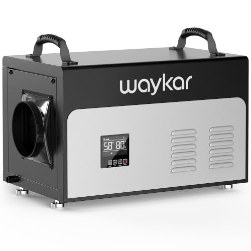 Image of Waykar 130 Pint Dehumidifier with Pump for Basement, Commercial