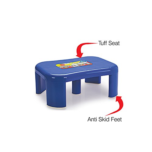 Image of Cello Endura Tuff Plastic Seat Stool, Big, Blue