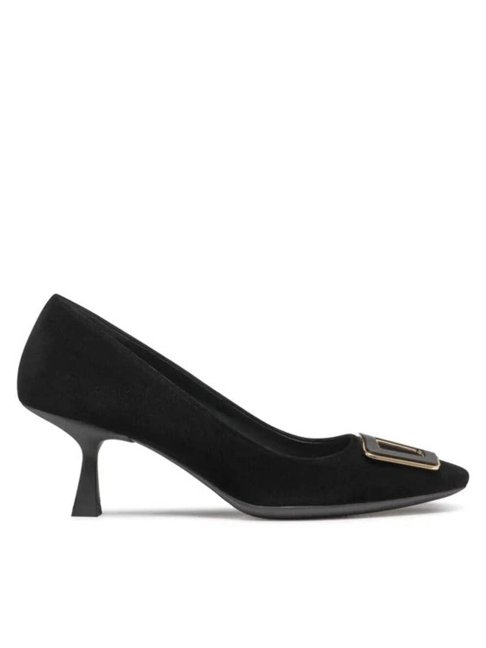 Geox Women's D Giselda R CClassic, Black, 4 UK