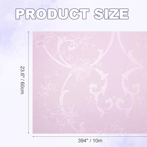Papier peint floral pivoine en vinyle imperméable et adhésif 60x900cm