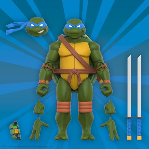 Image of Super7 Teenage Mutant Ninja Turtles ULTIMATES! Wave 12 Bundle - Michelangelo, Leonardo, Donatello and Raphael Action Figure