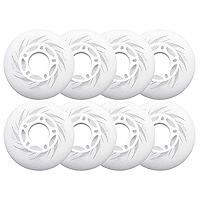 JHKJ 8 Pack 72mm 76mm 80mm Inline Skate Wheels Skates Replacement