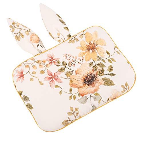 Sevira Kids - Oreiller bébé - Coussin enfant à oreilles de lapin - Vintage